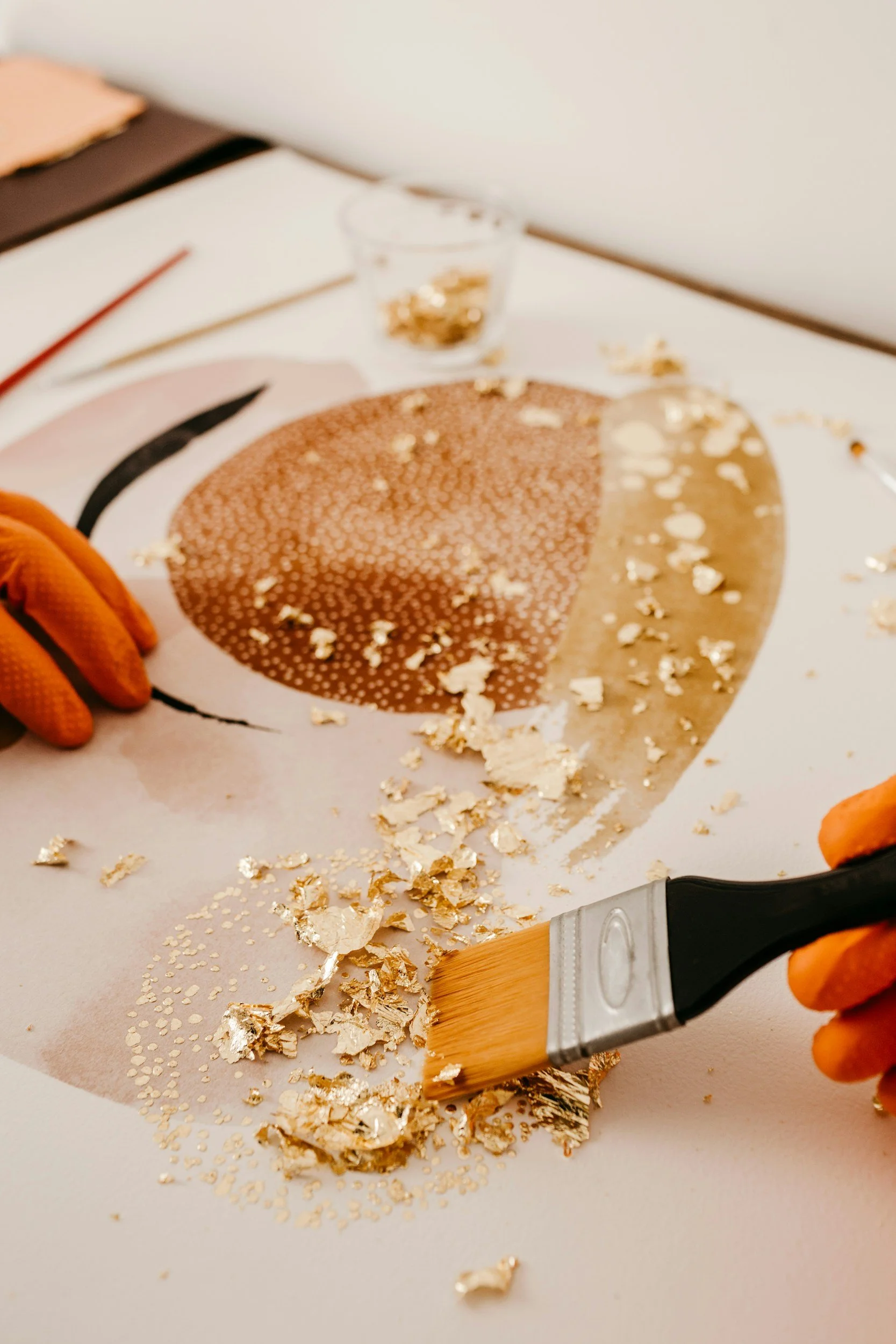 PEINTURE AU CHOCOLAT