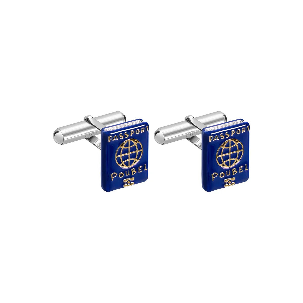 Poubel - Passport Cufflinks
