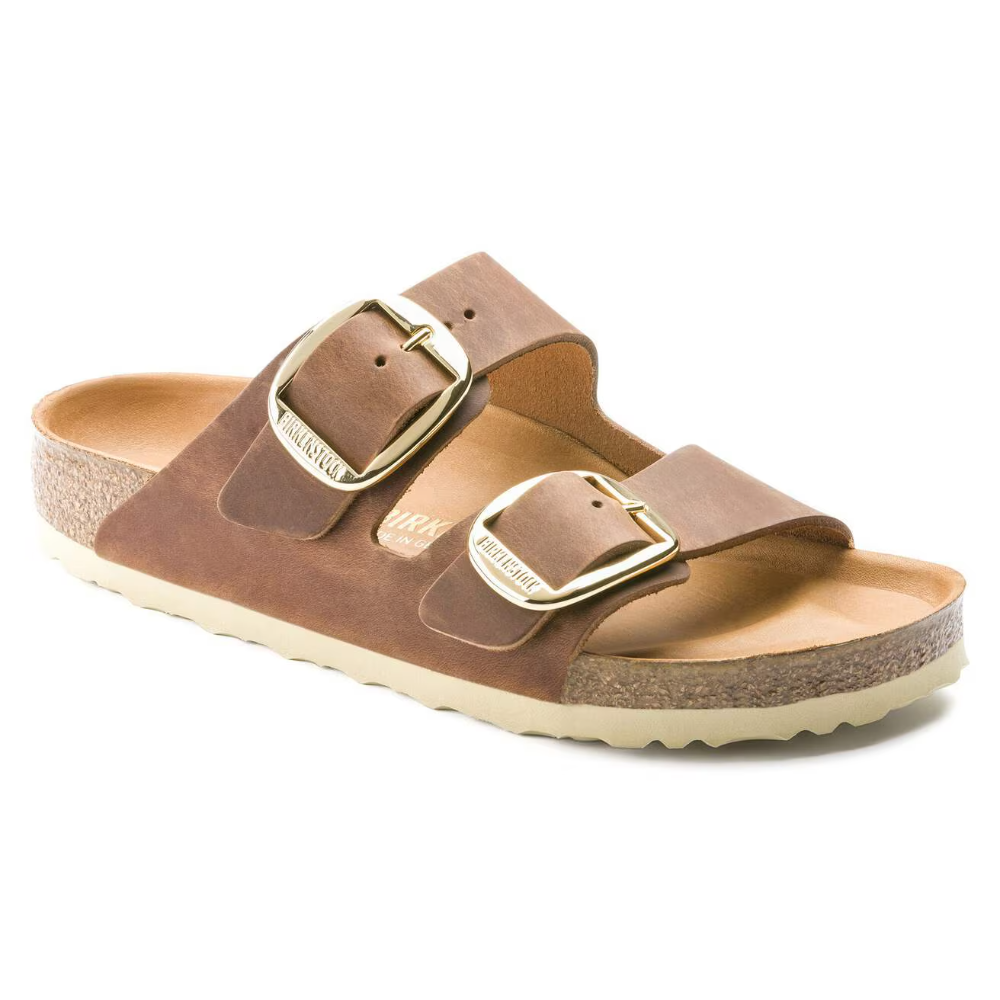 Birkenstock - Arizona Big Buckle LEOI Cognac