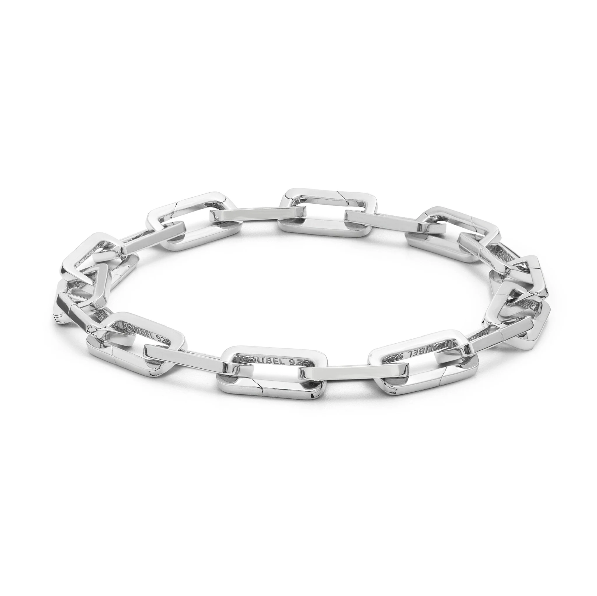 Poubel - Bracelet Links Sterling Silver