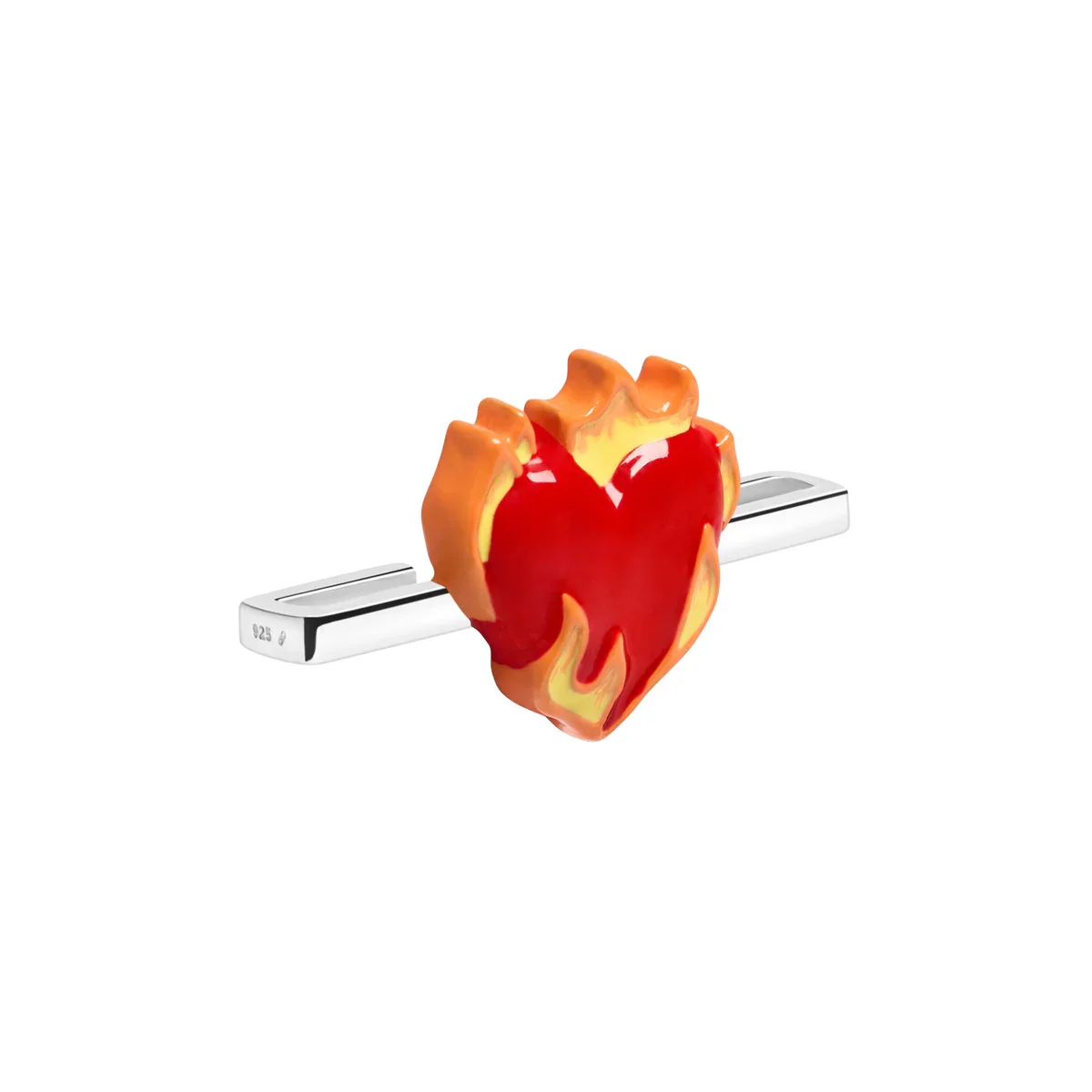 Poubel - Heart-On-Fire Whoop-Compatible Charm