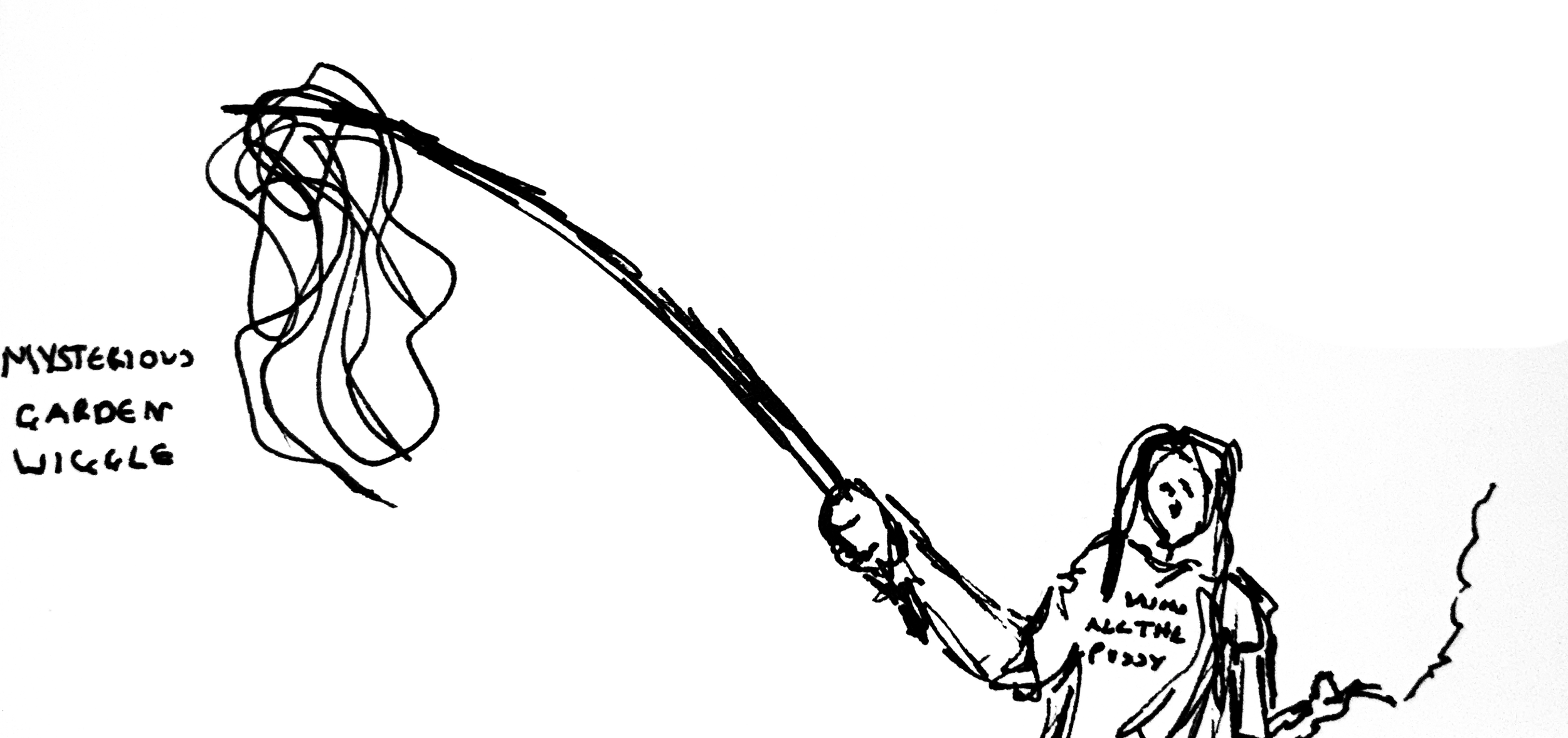 We found something weird in the garden