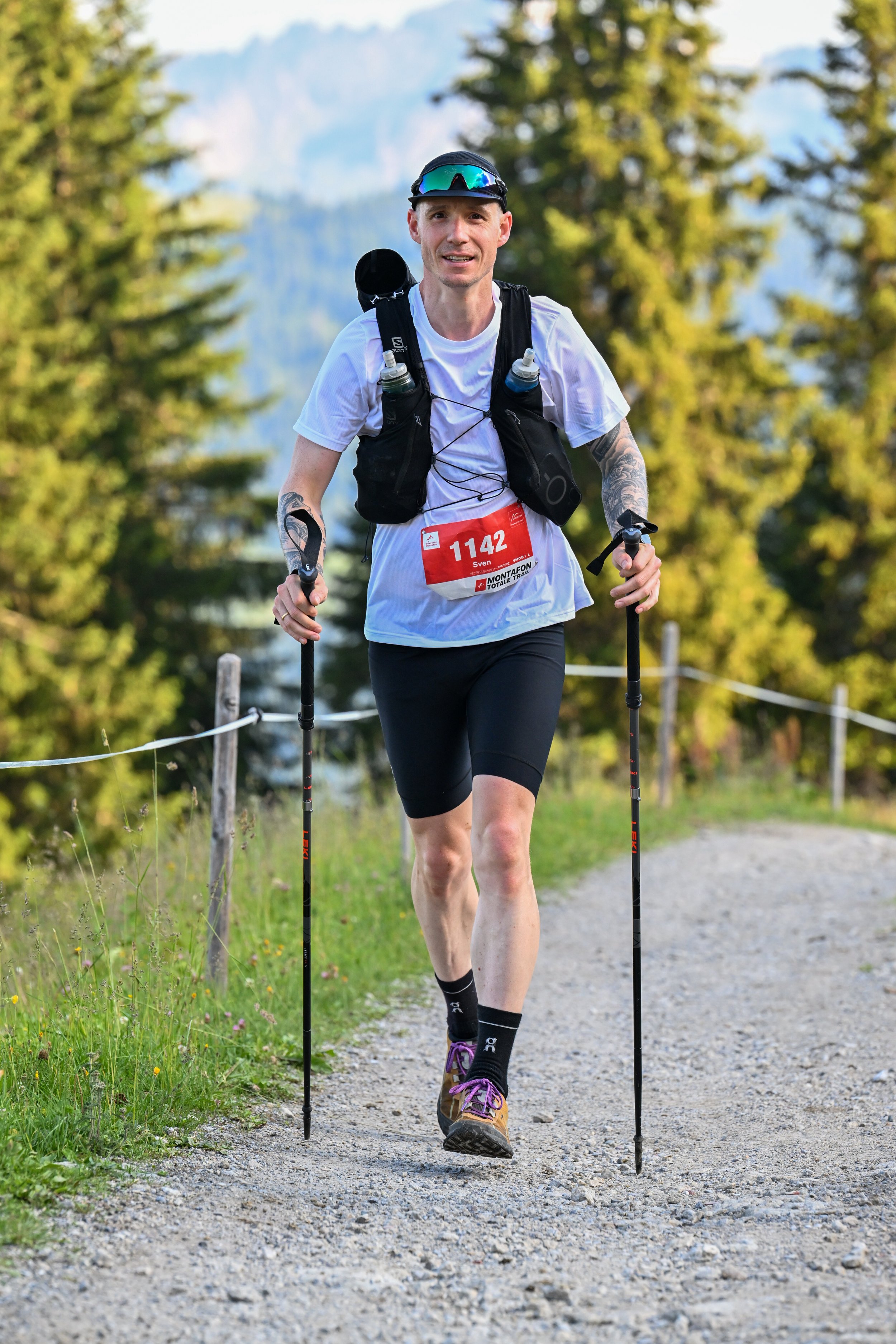 Sven Sindelar, Ausdauer-Coach in Zürich, beim Trailrunning