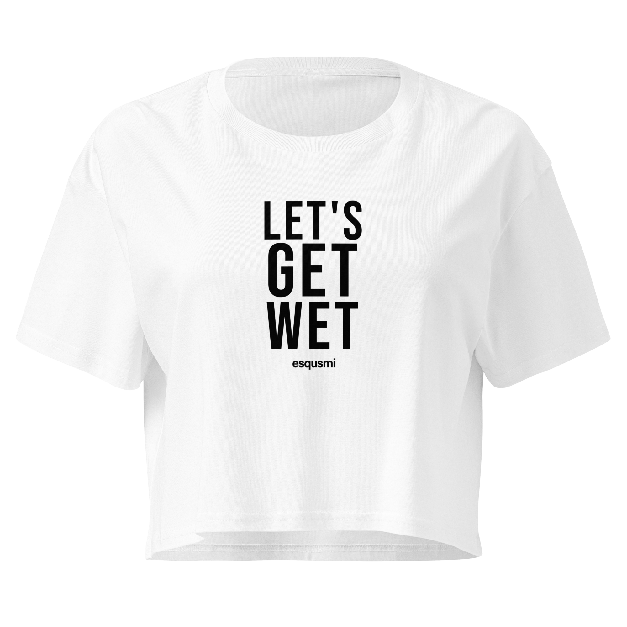 Get Wet Women’s crop top