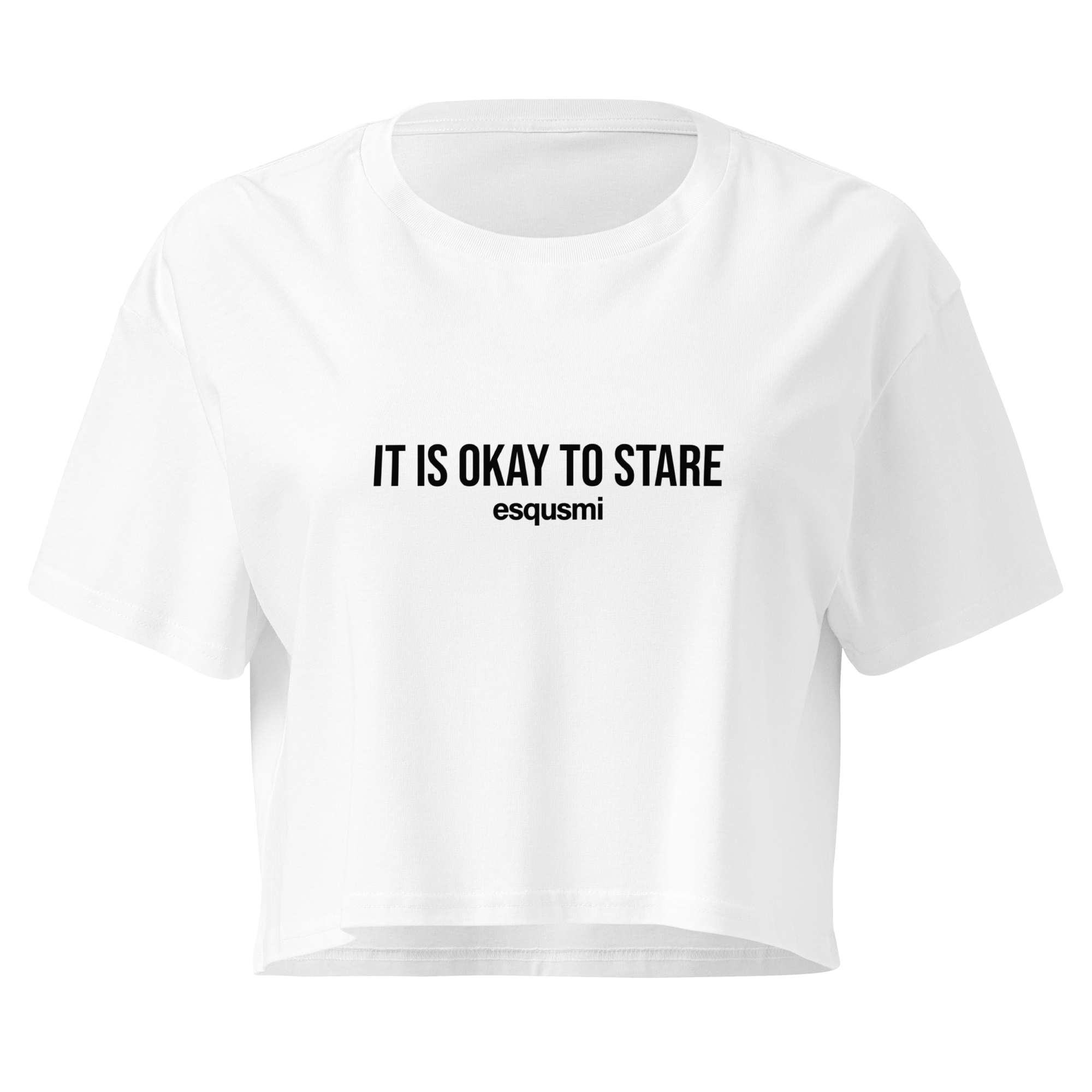 It's ok - Women’s crop top
