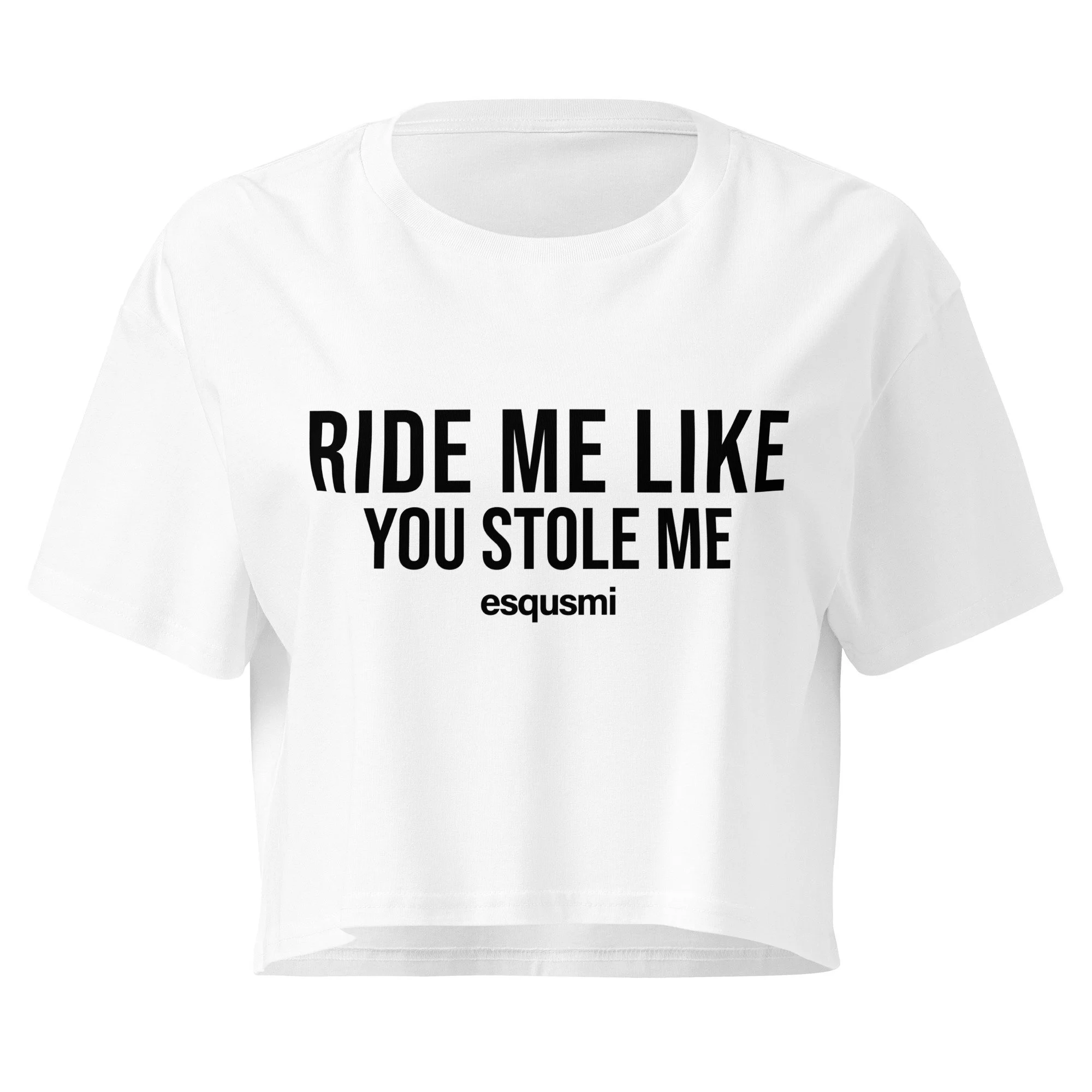 ride me - Women’s crop top