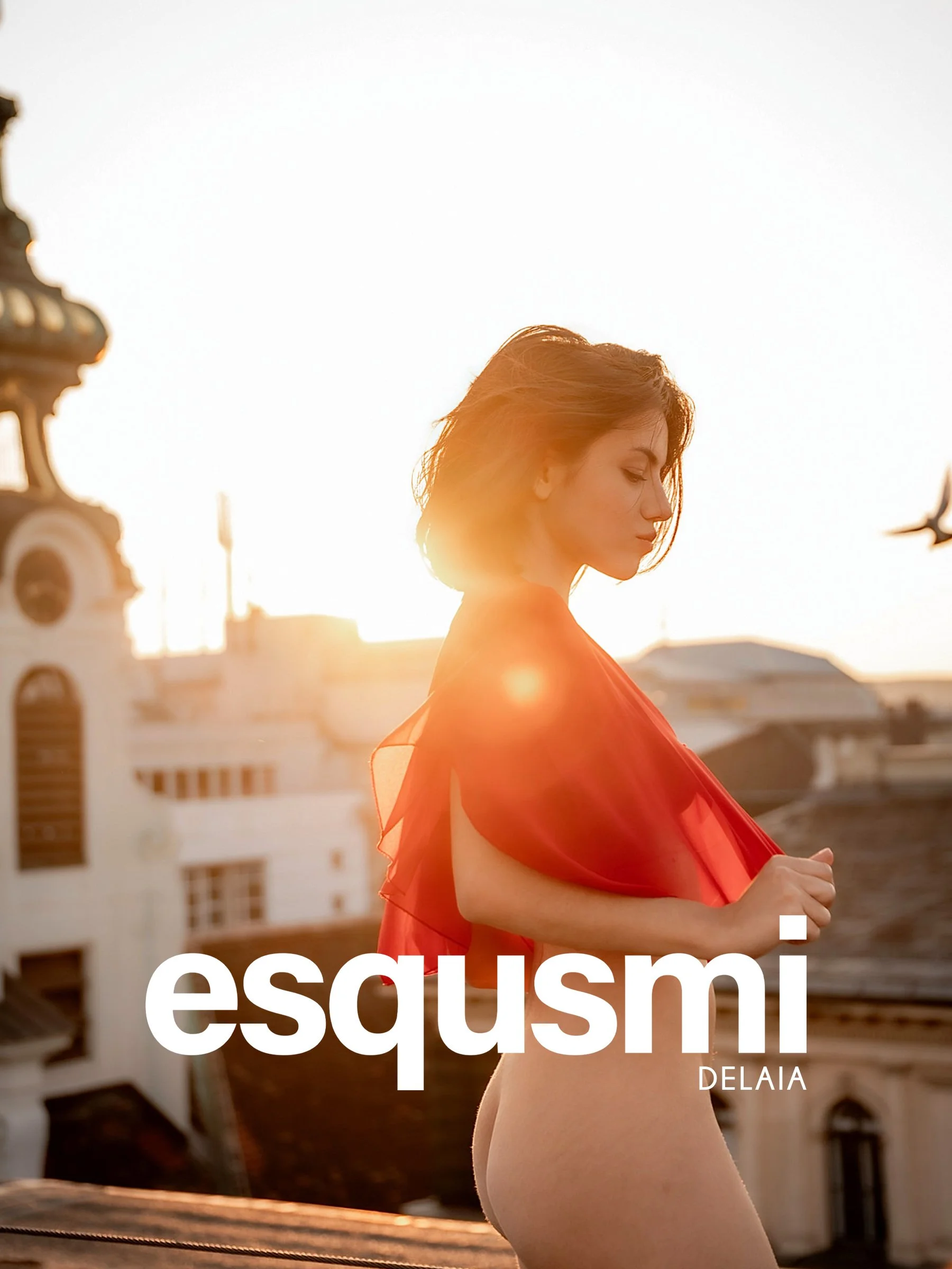 Wrapped in Light and Red