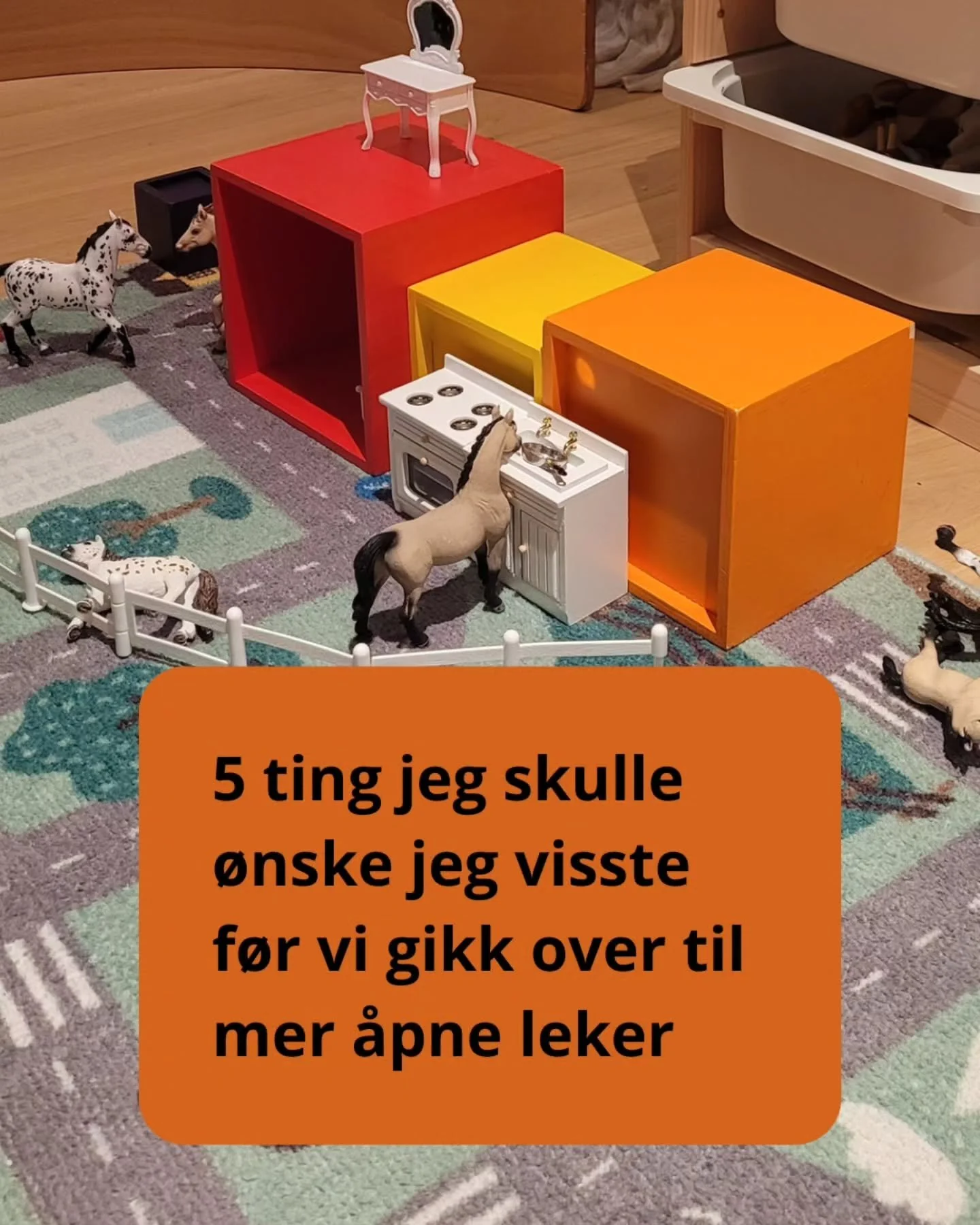 Vil du g&aring; over til mer &aring;pne leker? Her er mine erfaringer❤️

#&aring;pneleker #openendedplay #openendedtoys #foreldreogbarn #leker
