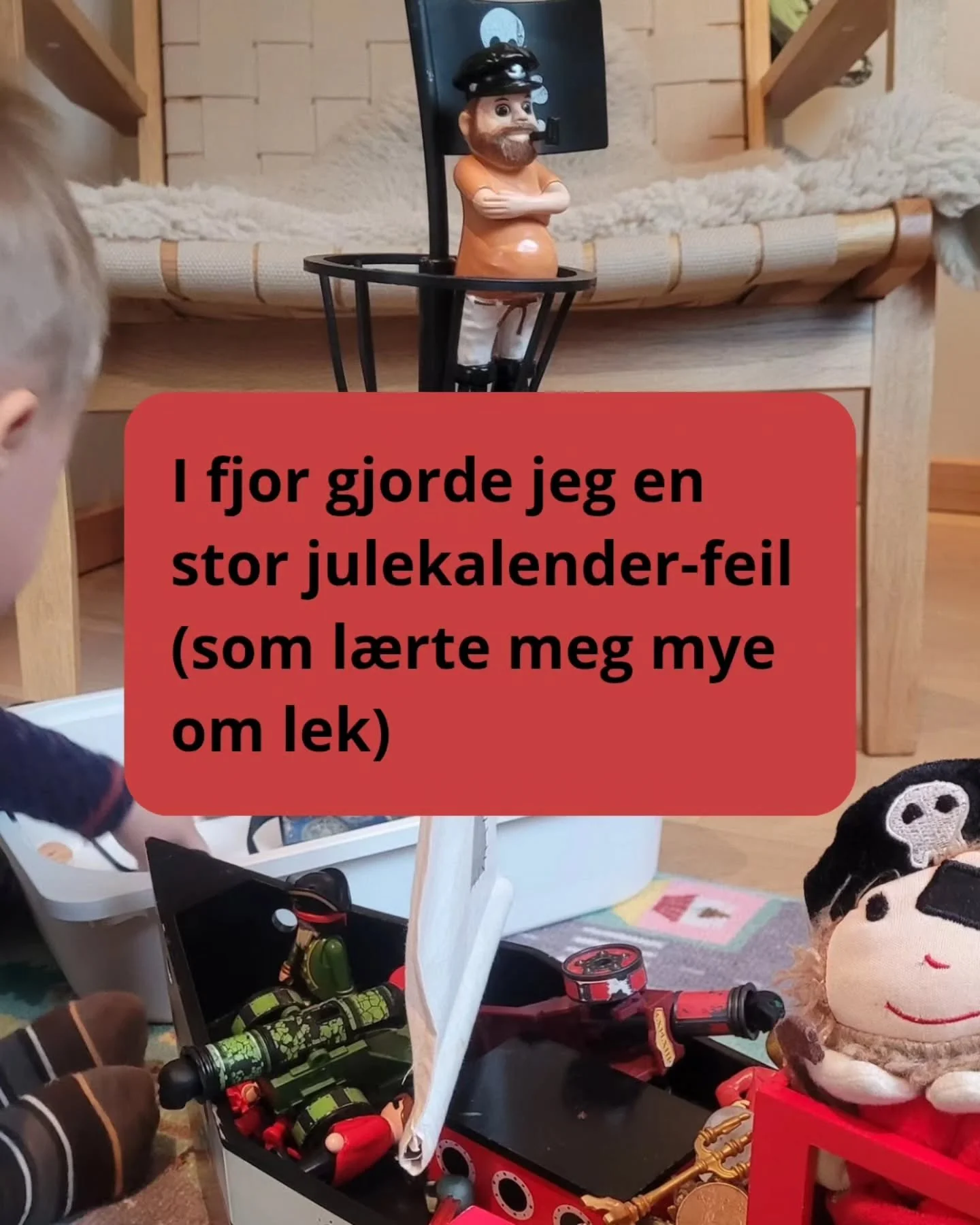 Har du tenkt over i hvilket tempo leker introduseres til barna dine? Og p&aring; hvem sine premisser? 

Jeg har laget en guide for deg som vil l&aelig;re mer om hvordan du kan legge til rette for lek hjemme. I barnets tempo, og p&aring; barnets premi