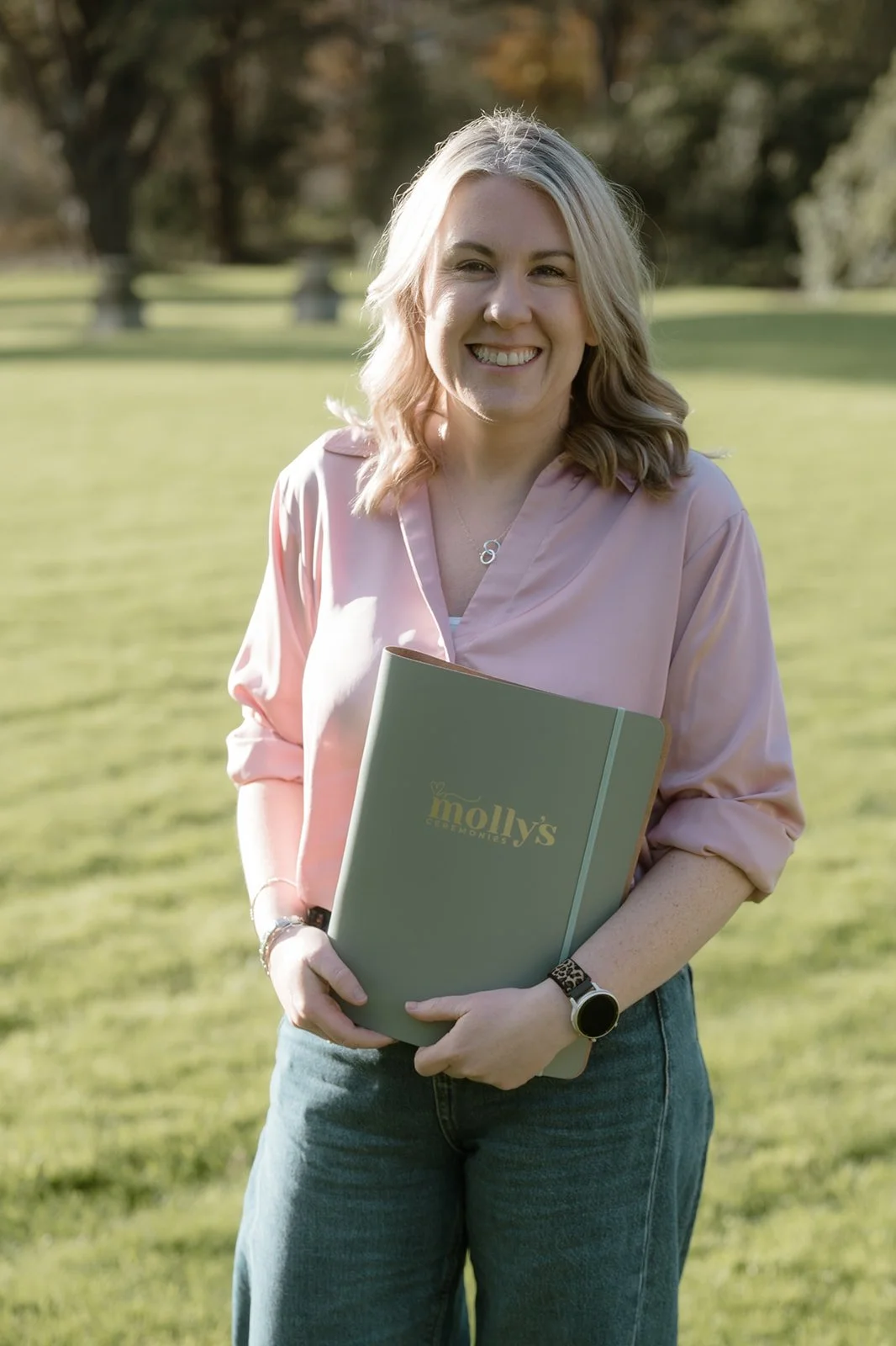 Molly Whelan, Owner of Molly's Ceremonies. Weddings, vow renewals and naming ceremonies in the UK