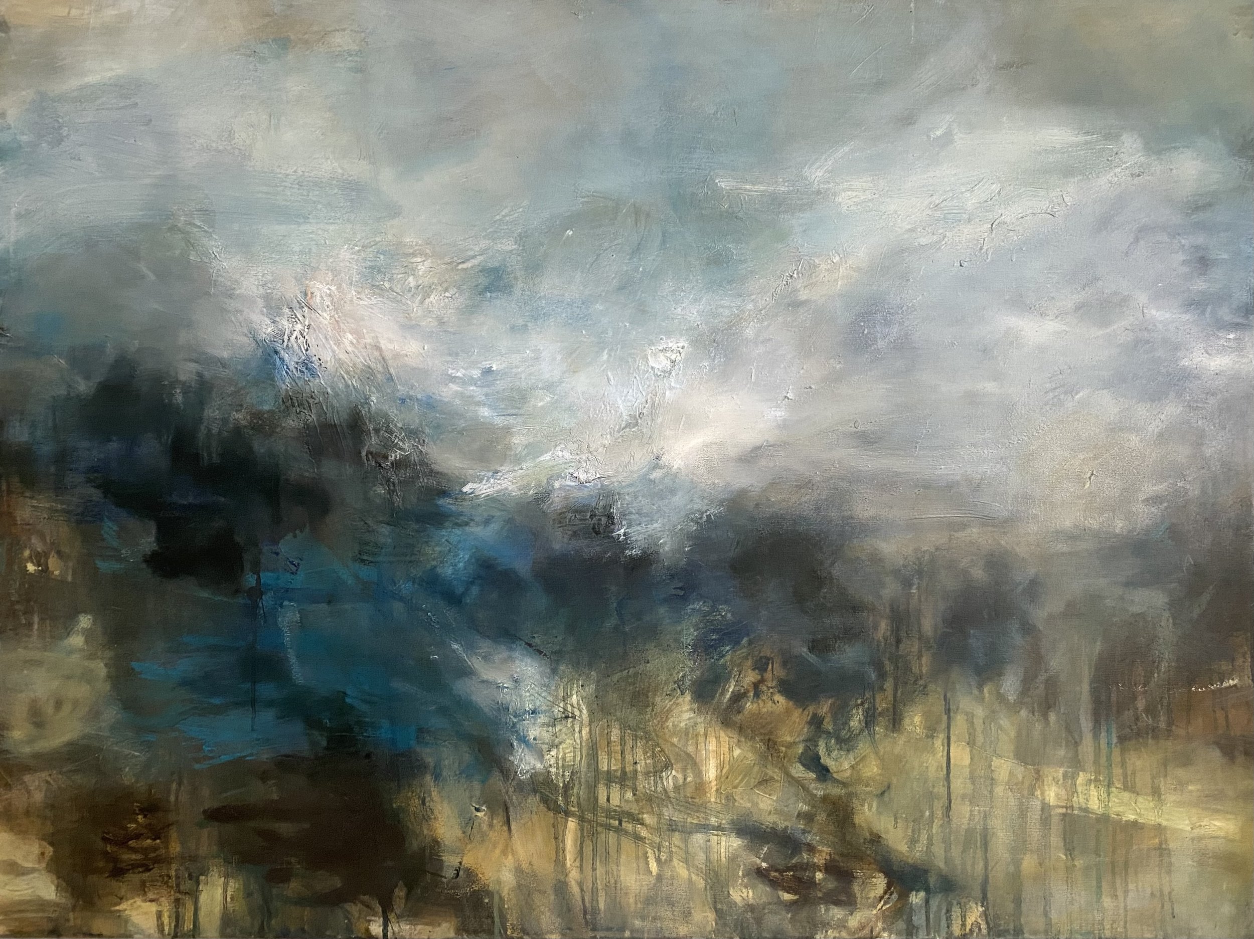 Longing, 2026, Oil on canvas, 120 x 90cm, £2,995