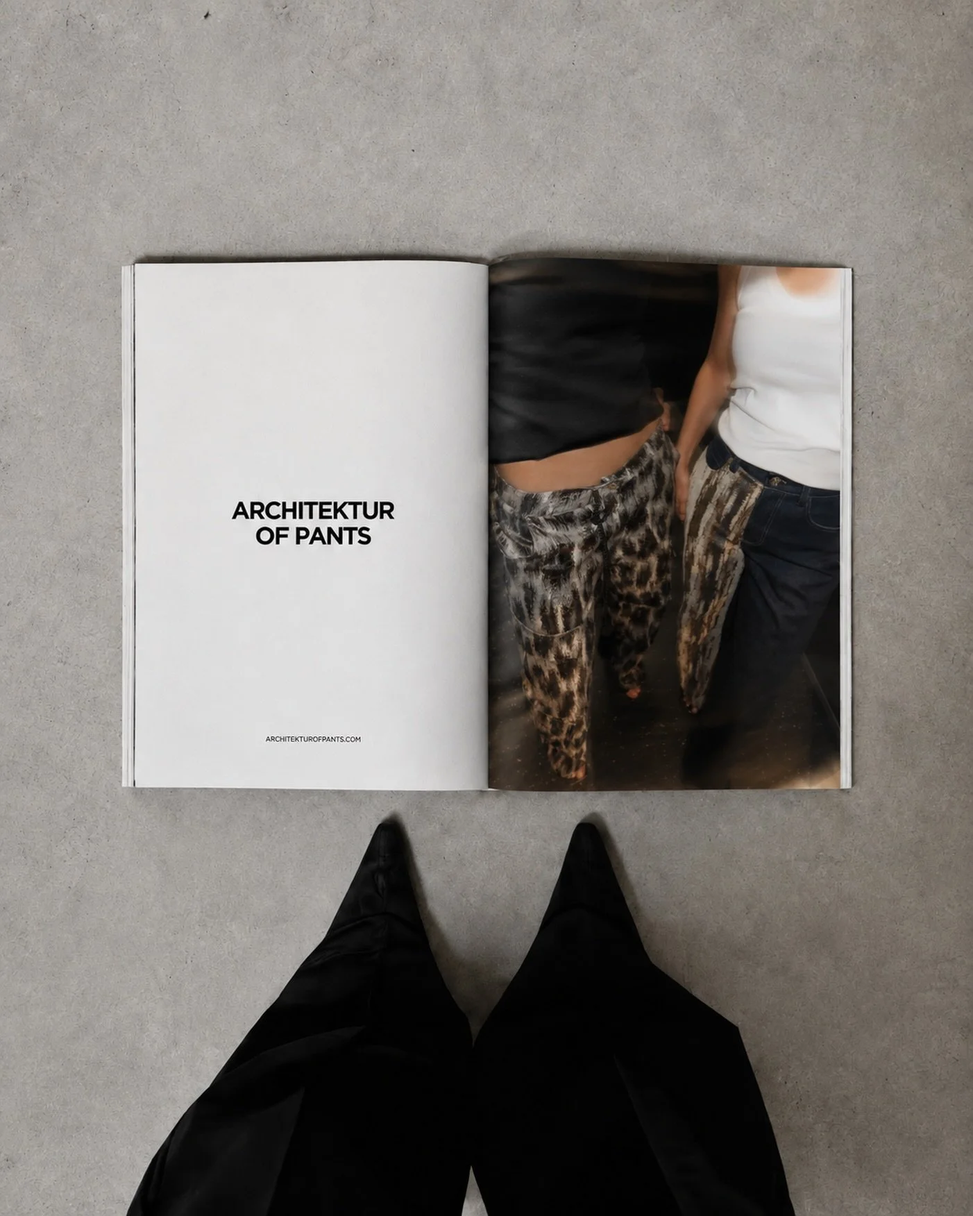 Something new is coming soon. Stay close. 
ARCHITEKTUROFPANTS.COM