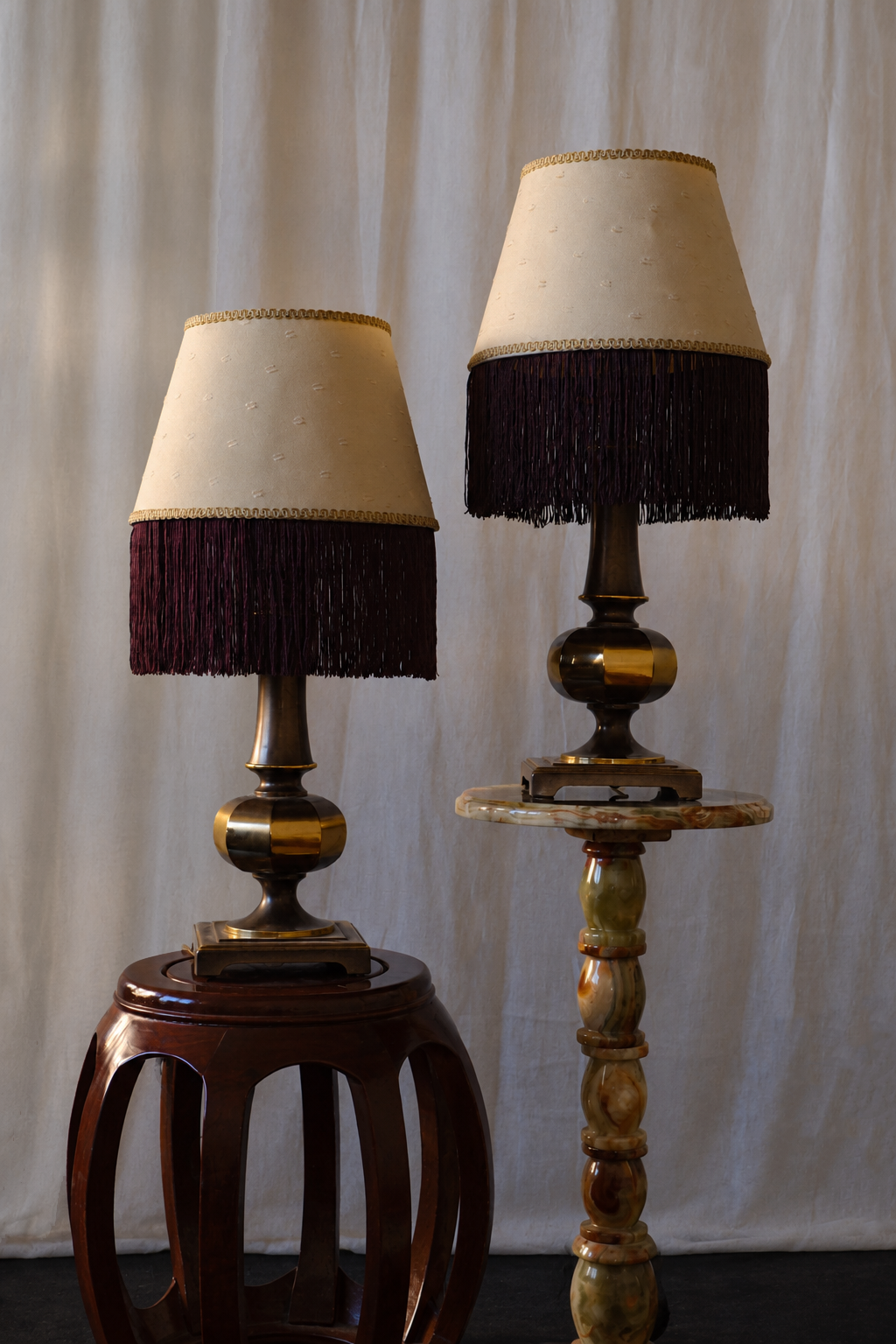FRINGE MID-CENTURY MODERN LAMPS