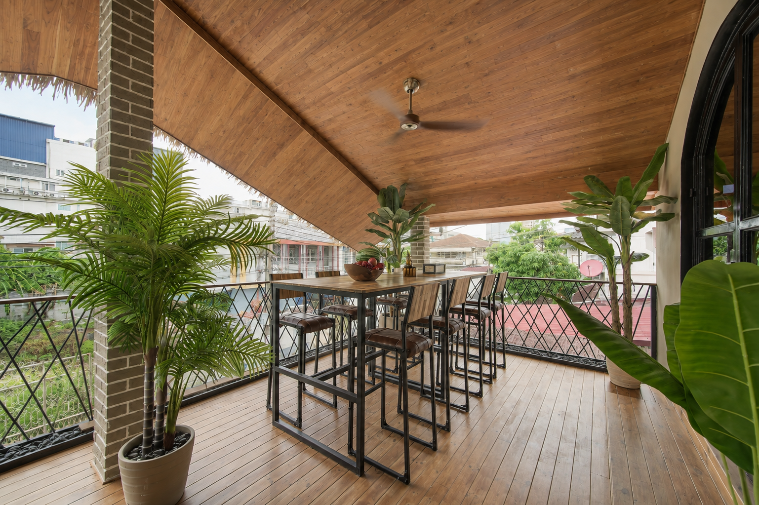 Second Floor Balcony