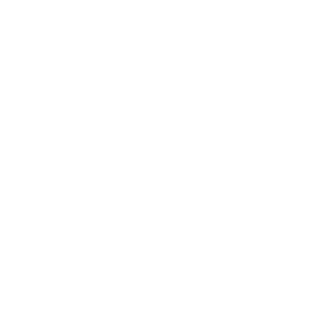A white outline of a handshake inside a heart shape on a black background.