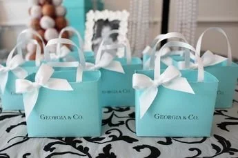 A Stunning Tiffany Theme First Birthday Party for Georgia