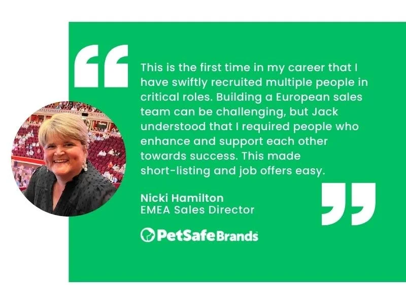 Inverted testimonial template - Animal Health