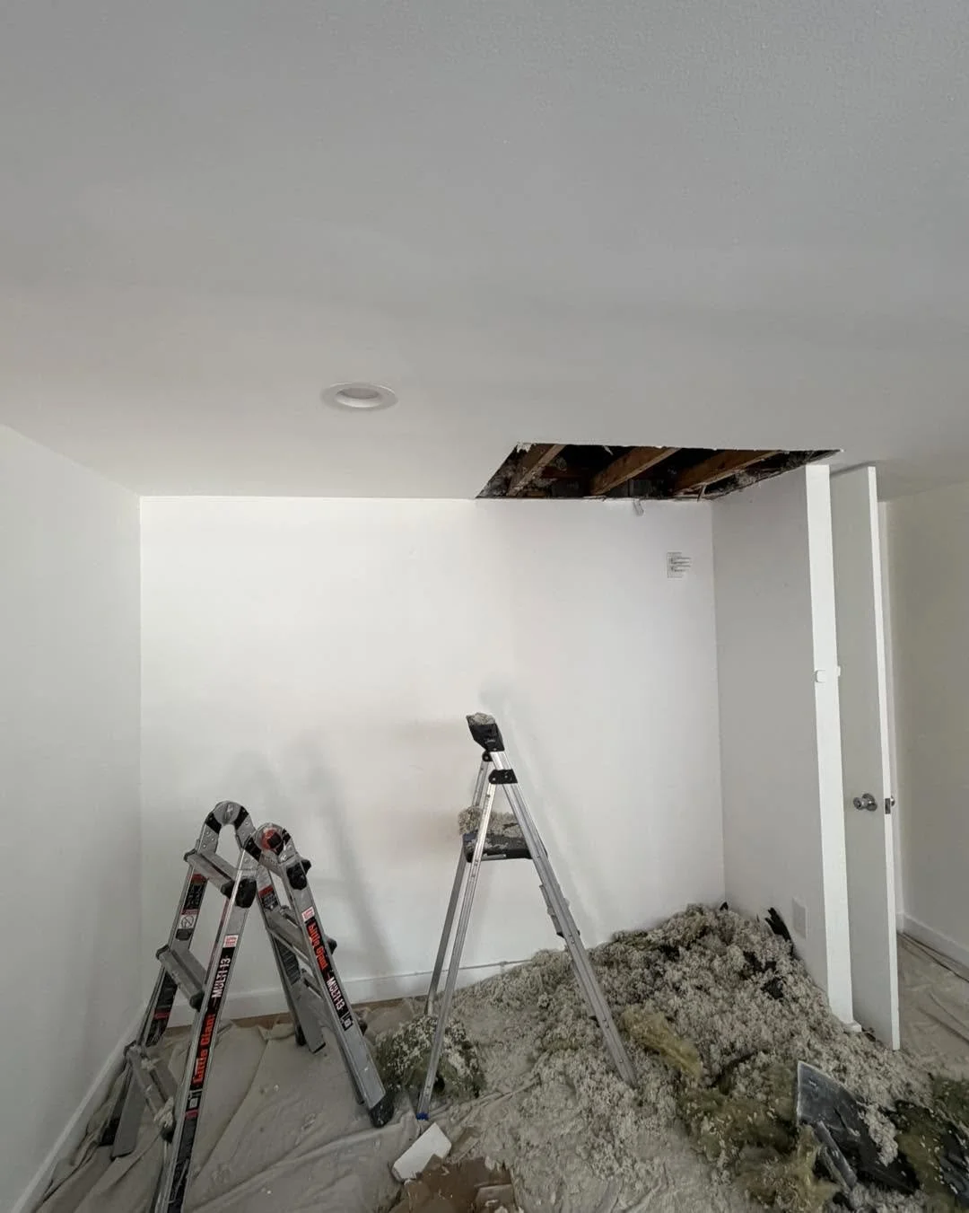 Roof preparation for hatch installation