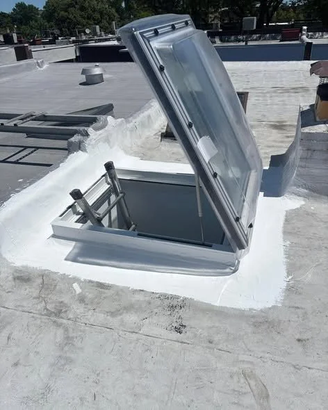VELUX CXP roof hatch installation