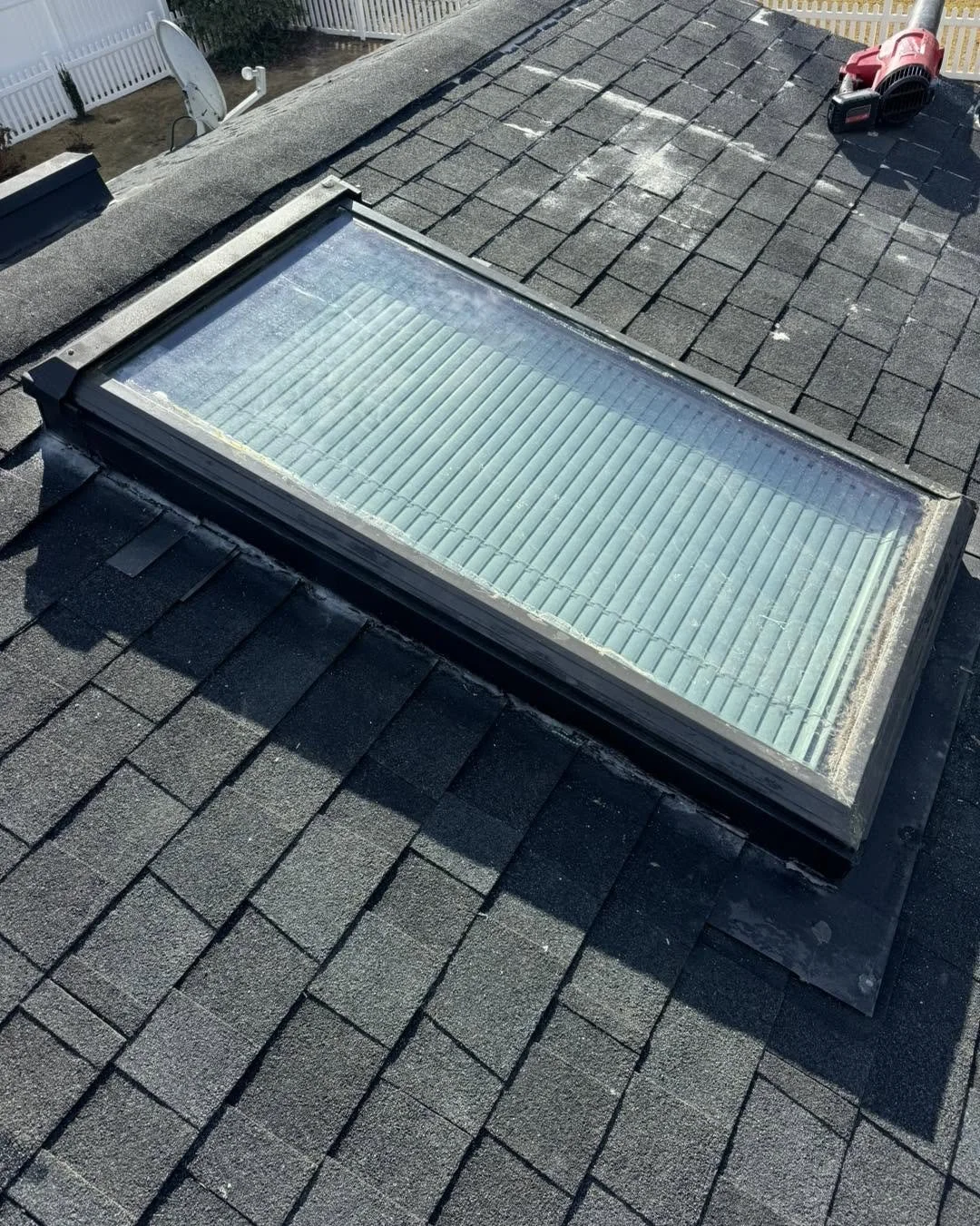 lder VELUX skylight before replacement at a home in Vineland