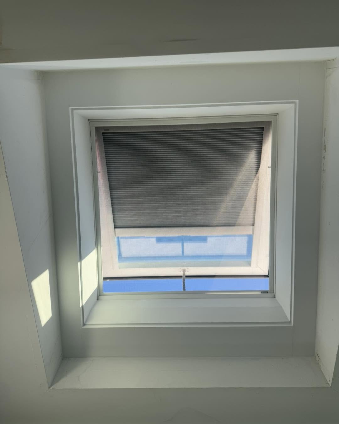 New solar-powered VELUX skylight with blind