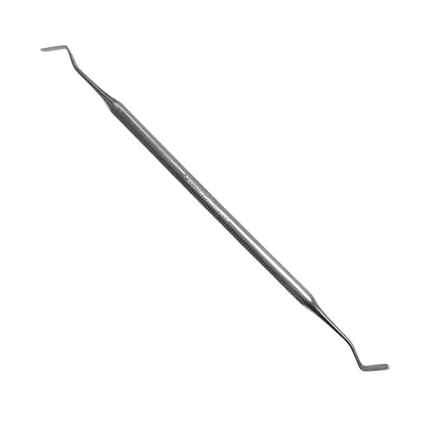 Flat Plastic - Octagonal Handle - Double Ended 17cm