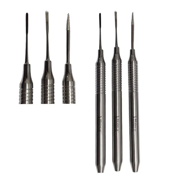 Flexing Periotome Set of 3 Pieces - Titanium