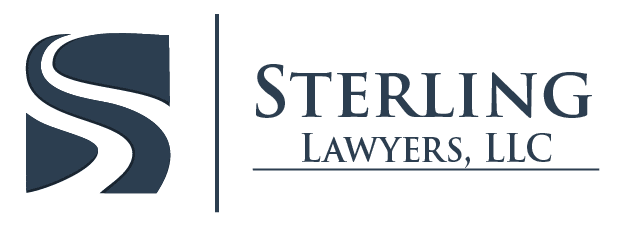 Logo of Sterling Lawyers LLC with a stylized S and the firm name to the right.