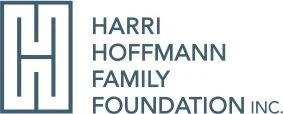 Logo for Harri Hoffmann Family Foundation Inc. with stylized 'H'