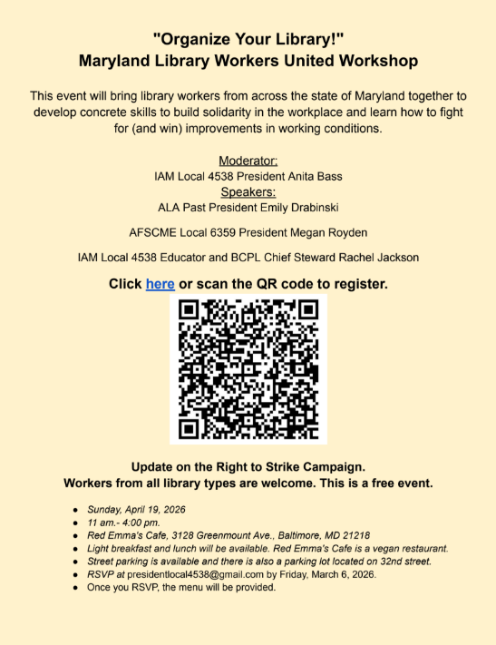 Librarians Union Meeting