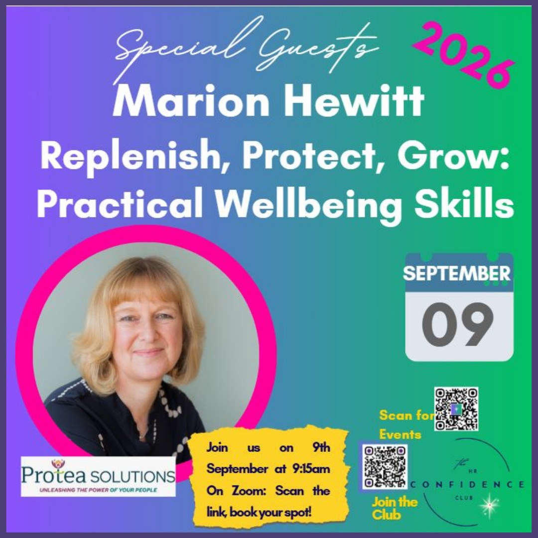 Replenish, Protect, Grow: Practical Wellbeing Skills for HR Professionals