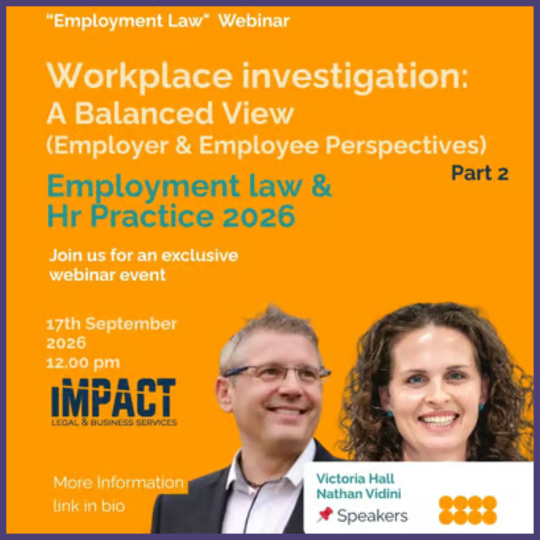 Workplace Investigations: A Balanced View