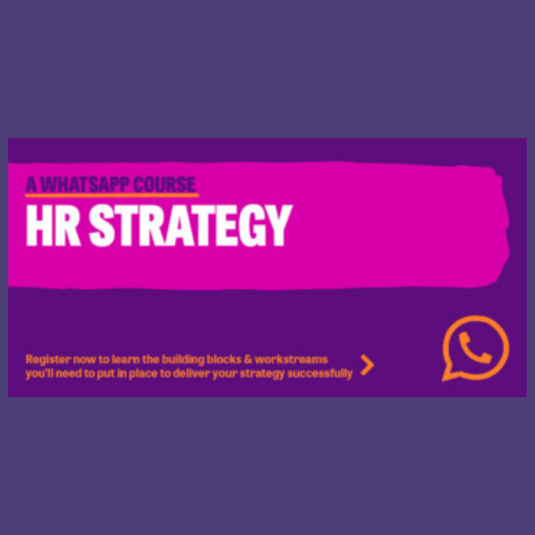 HR Strategy 101 Course on WhatsApp