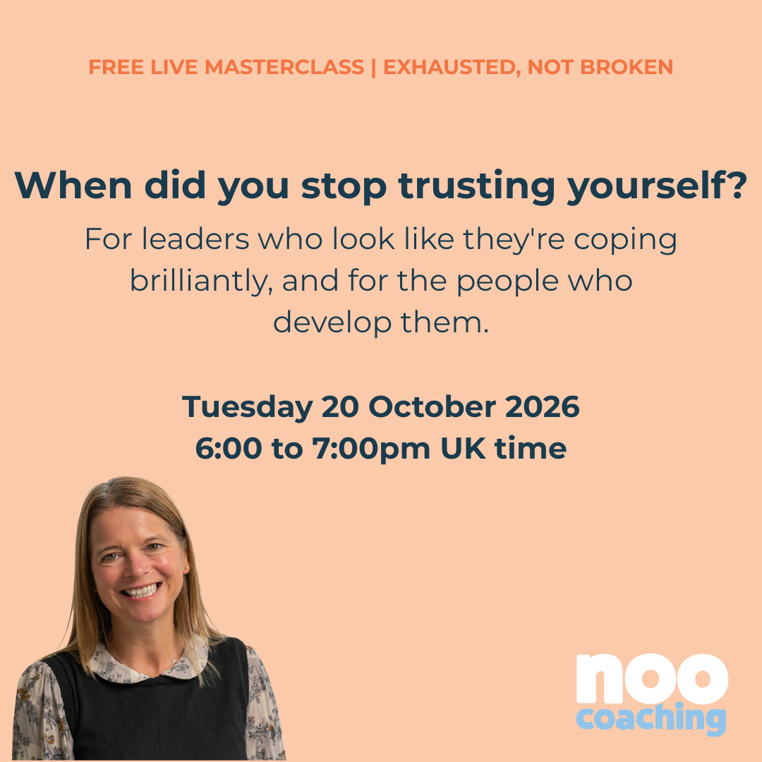 When did you stop trusting yourself?