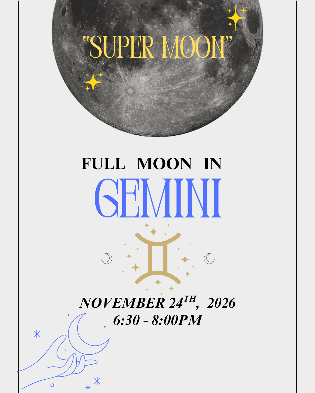 November Full Moon Circle