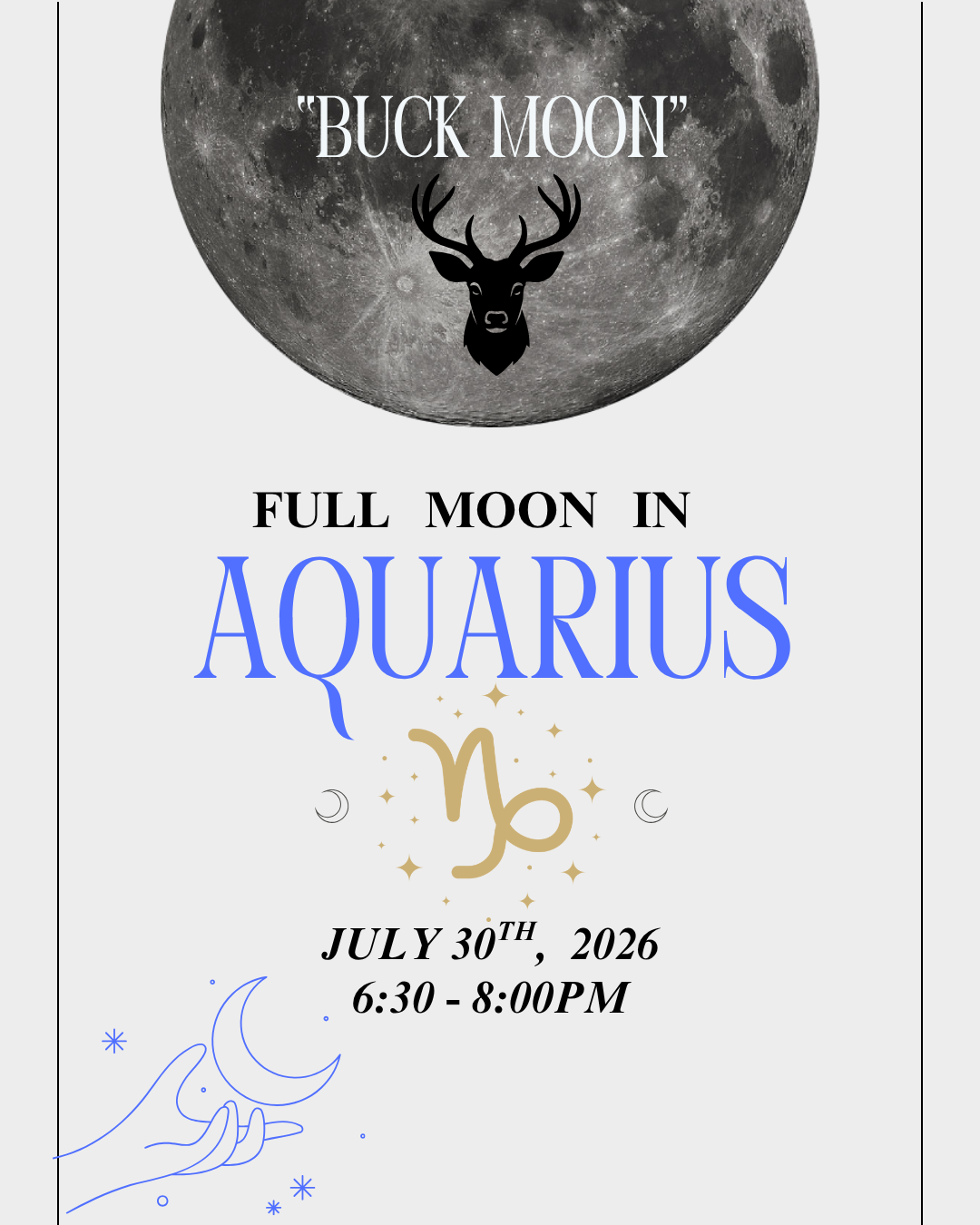 Full Moon Circle - July