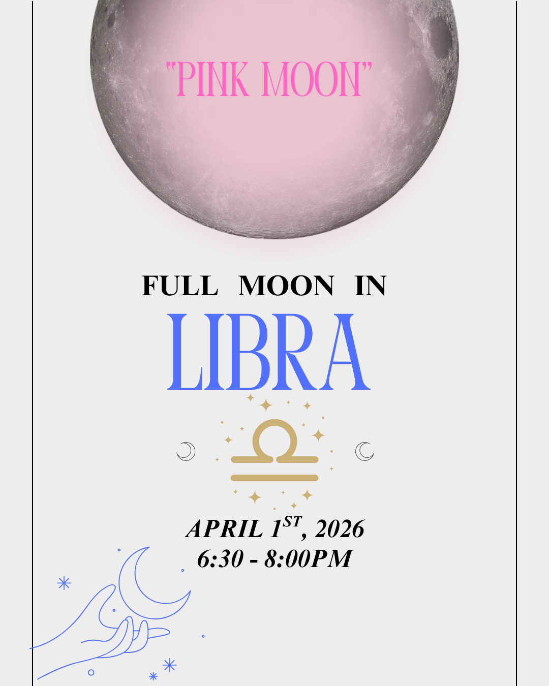 Full Moon Circle - April