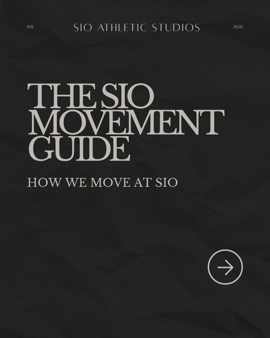 Find your way of moving at SIO. 

Our classes are designed to be approachable, intentional, and effective whether you&rsquo;re new to movement or building it back into your routine. 💪🏼