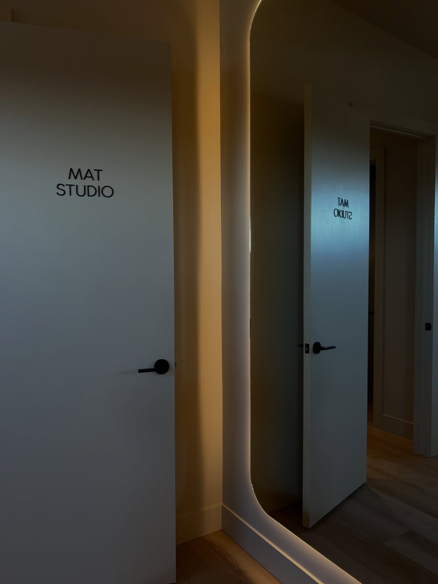 Admiring the Mat Studio. 

Find us here for Mat Pilates, Barre, Strength, &amp; Stretch. ✨