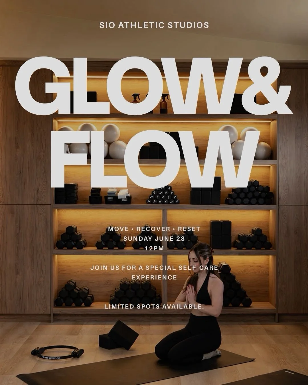 Our GLOW &amp; FLOW event is live! Limited spots available. ✨

Happening Sunday June 28th, join us for a special self care experience that will leave you glowing from the inside out. 🤩 

We are partnering with @diana_wellnessroute to offer attendees