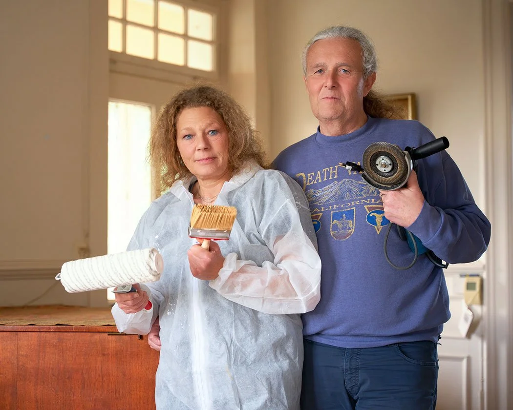 Diana & Chrigu from Switzerland – endlessly thankful for their hands-on help with everything crafty.