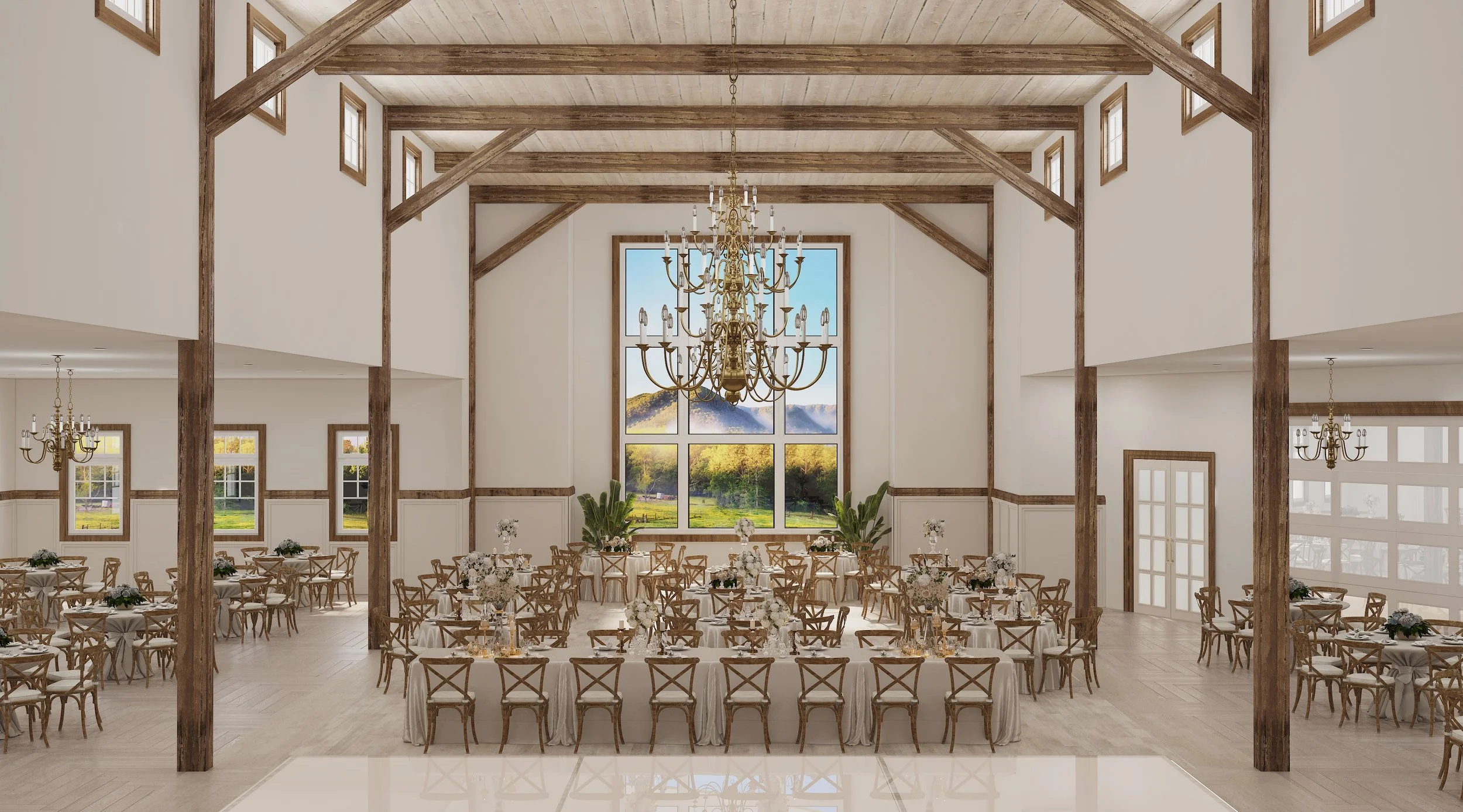 Reception Hall in Great Smoky Mountains