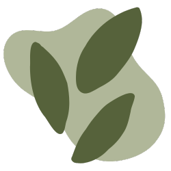 abstract design with green shapes