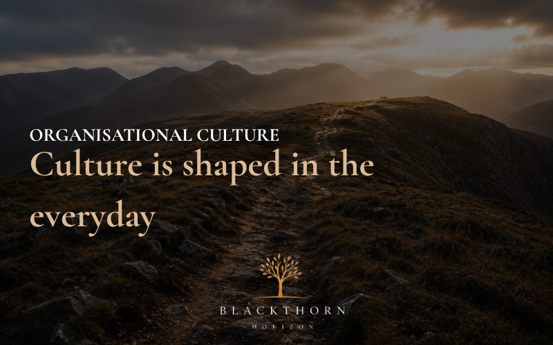 Culture is shaped in the everyday