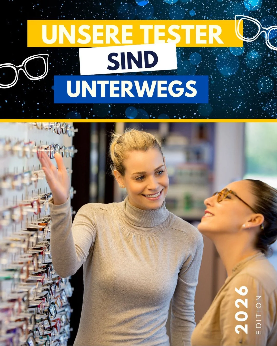 Unsere Tester sind unterwegs. ✅

In der Mystery-Shopping-Phase des Deutscher Optik Award 2026 wird die Servicequalit&auml;t im Alltag &uuml;berpr&uuml;ft &ndash; unangek&uuml;ndigt, realit&auml;tsnah und nach klaren Kriterien. 

Im Fokus stehen Berat