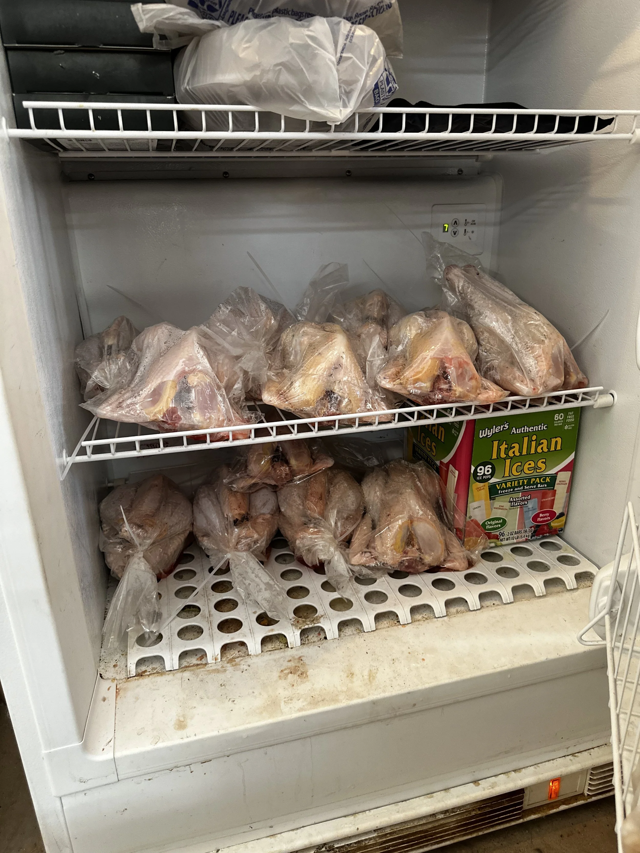 Whole Frozen Chicken, 3-4 lbs