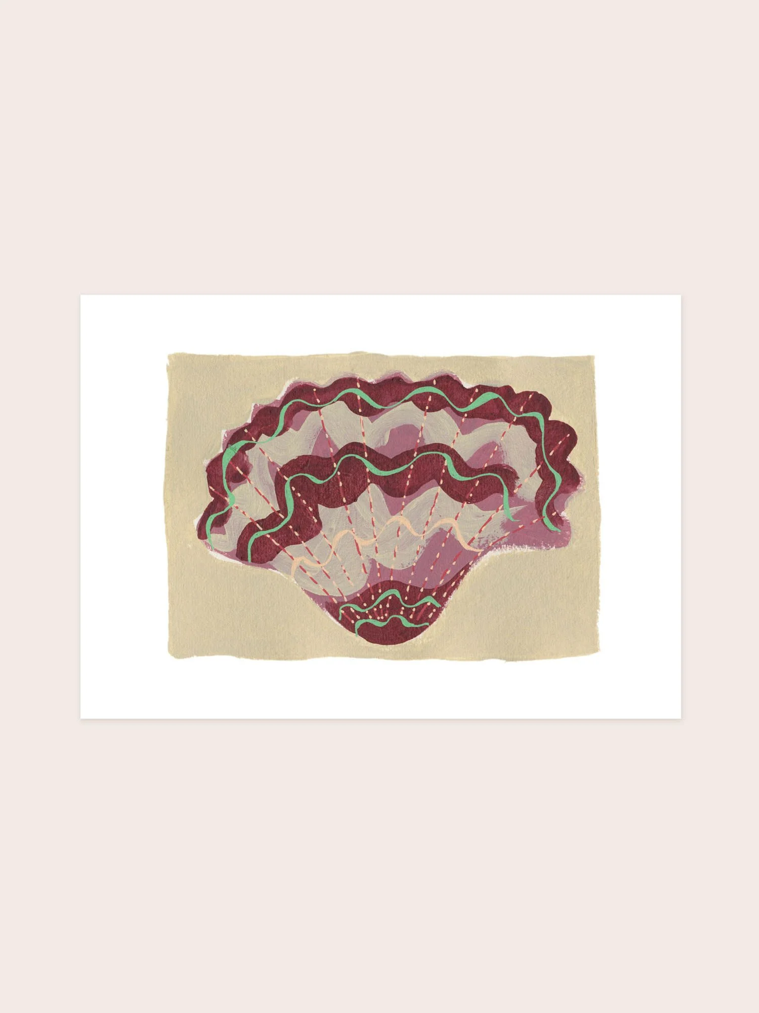 Shell 54: Giclee Print (A5)