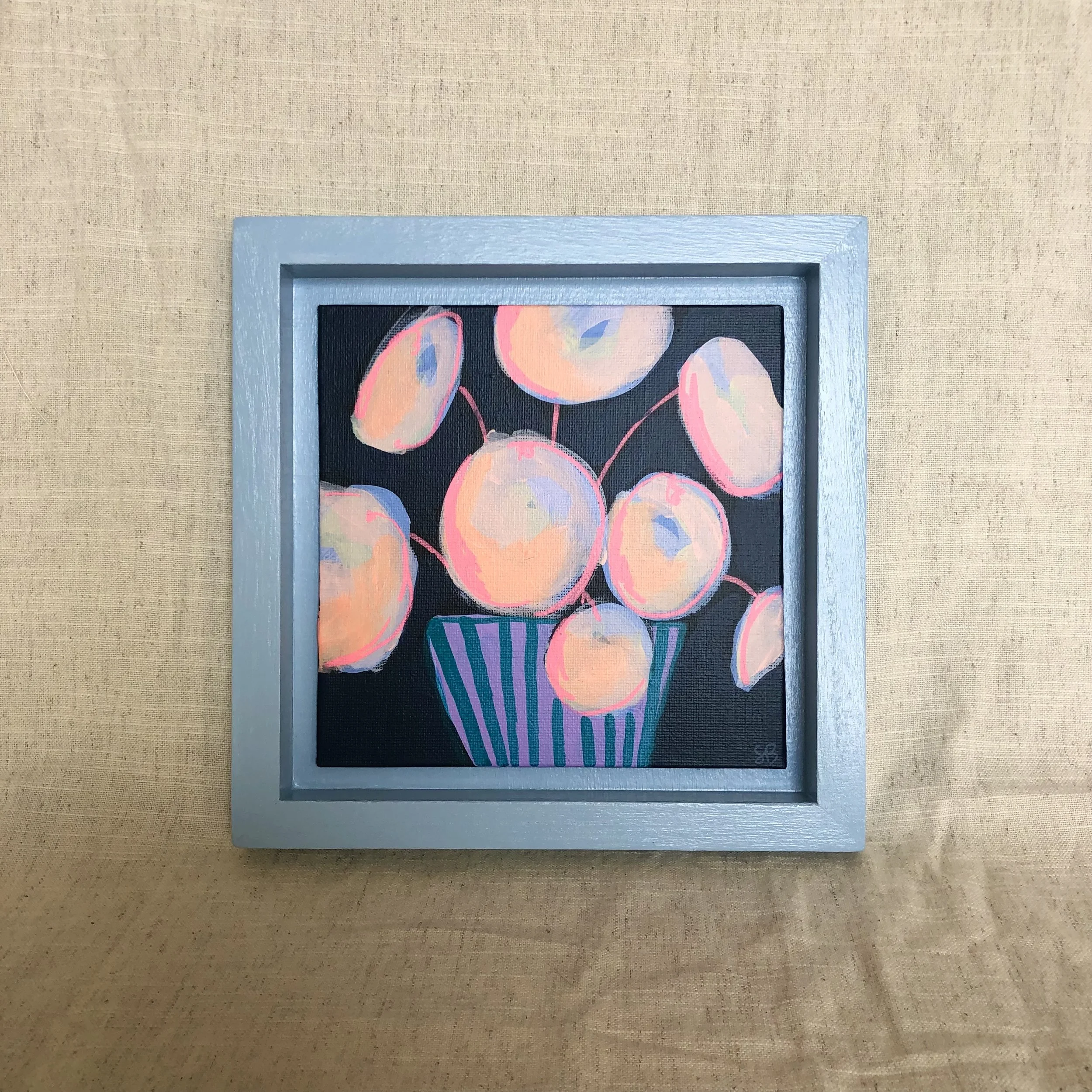 Pilea No.1 in Stripe Pot