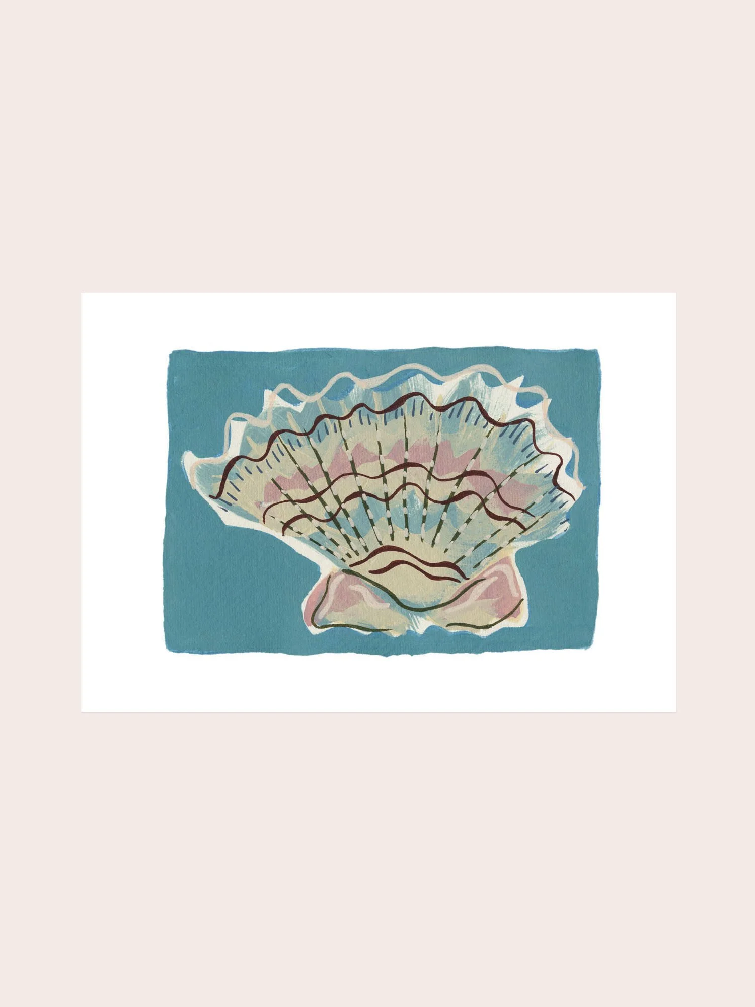 Shell 62: Giclee Print (A5)