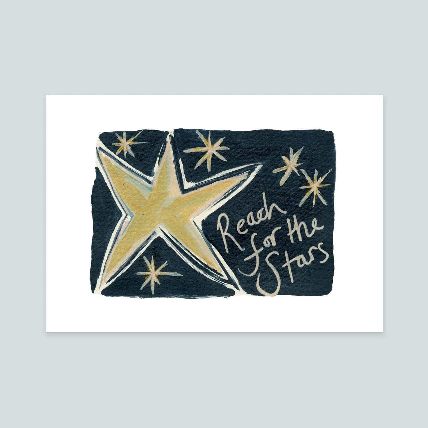 Reach for the stars: Giclee Print (A5)